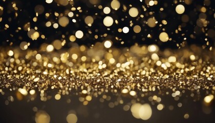 'confetti featuring gold Merry set Happy dark Celebratory backdrop particles background.. Year New Christmas shimmering background 2023 fireworks eve light greeting glister'