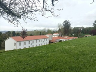 Wall Mural - Panorámica del Pazo de Mariñán en Bergondo, Galicia