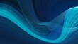 elegant dynamic header design with very dark blue strong blue and dark turquoise colors fluid curved flowing waves and curves