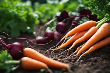 carrots beets garden vegetable raw organic harvesting autumn food eco bio growing diet summer nature healthy fresh beet carrot freshness green outdoors rural agriculture season vegetarian red harvest'