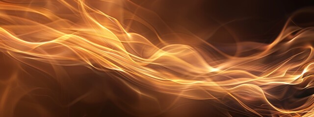 Wall Mural - Fire Wave Background.