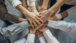 © EmmaStock - United hands showing strength in teamwork