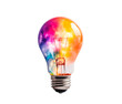 © kody_king - An incandescent light bulb filled with colored smoke