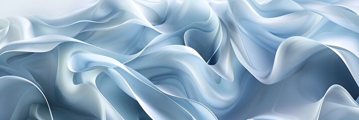 Wall Mural - Modern digital abstract 3D background. Copy space.