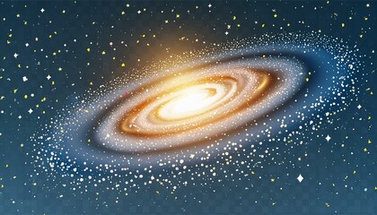 Wall Mural - cosmic galaxy, meticulously rendered with vibrant colors and intricate details to evoke the vastness