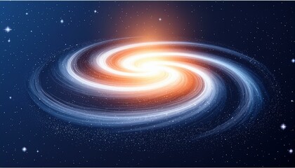Wall Mural - cosmic galaxy, meticulously rendered with vibrant colors and intricate details to evoke the vastness