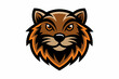 muskrat head logo vector illustration