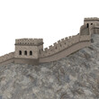 Great Wall of China Isolated