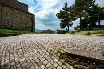 Canvas Print - Old Town of San Leo - Italy