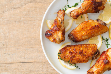 Sticker - fried lemon pepper chicken wings