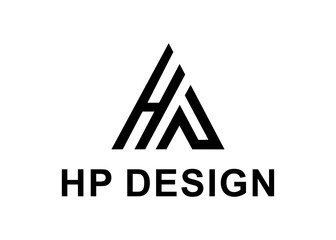 letter hp logo, design, Vector, illustration, creative icon, template