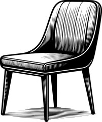 Wall Mural - Side chair furniture icon