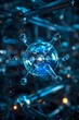 © yelosole - Prismatic Atomic Geometry:Cyberpunk-Inspired Molecular Orbitals and Luminous Fractal Structures