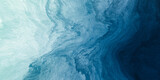Fototapeta Panele - Abstract art blue paint background with liquid fluid grunge texture.