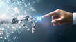 © adobe st - hand holding computer