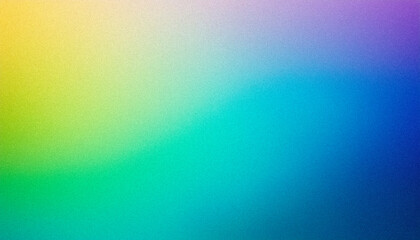 Wall Mural - colorful gradient texture with grain effect