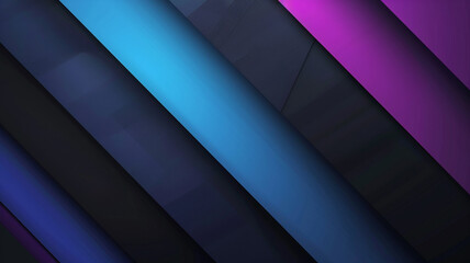 Wall Mural - 
black cyan purple and blue stripe abstract background.