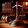court justice scales gavel . Generative AI,