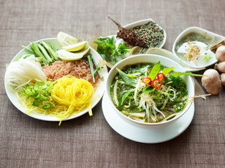 Poster - Pho noodle, Vietnamese rice noodle