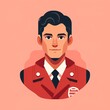 © monkik. - Flat style illustration of a Man