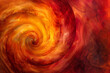 soft swirling patterns of crimson and profound amber, ideal for an elegant abstract background