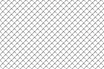 hand drawn Fence grid isolated on white background