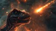 © Terim - A realistic dinosaur in a movie scene