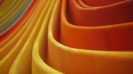 Poster -   A close-up of a basket filled with oranges and yellow fruits