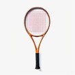 © Evarelle - High-performance orange tennis racket with a robust frame for expert players.