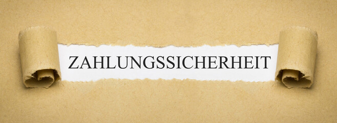 Sticker - Zahlungssicherheit