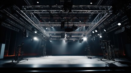 Poster - rigging lighting truss