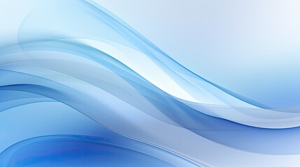 Poster - gradient abstract background light blue