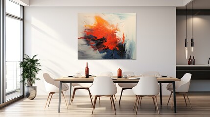 Poster - texture interior modern painting