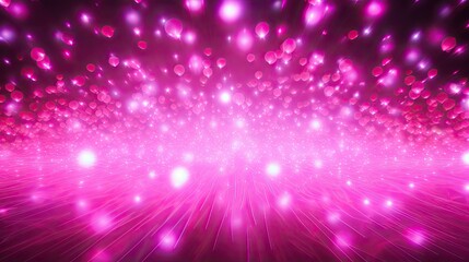 Poster - lively pink lights background