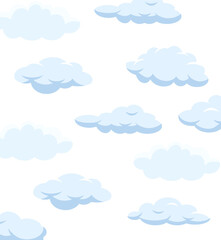 clouds pattern