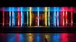 glow movie theater lights