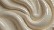 fluid white chocolate swirl background