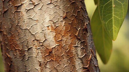 Canvas Print - trunk plant avocado background