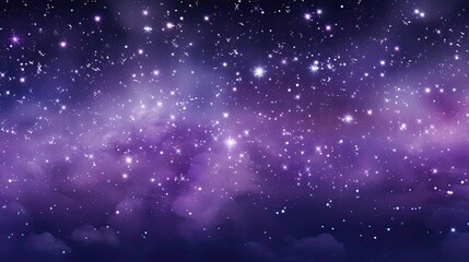 Wall Mural - spread purple star background