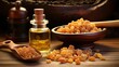 © vectorwin - healing frankincense essential oil