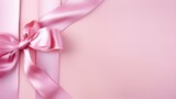 Fototapeta Londyn - bow elegant pink background