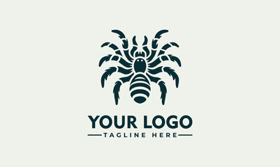 Sticker - Tarantula vector logo illustration spider logo vector Tarantula spider vector illustration logo illustration for mascot or symbol and identity, emblem