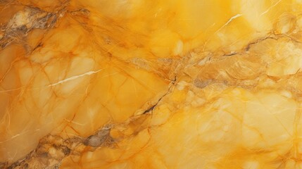 Canvas Print - veins yellow marble background