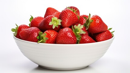 Canvas Print - variety juicy strawberry fruit