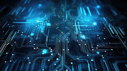 circuit technology background transparent