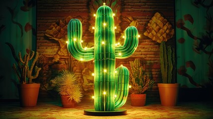 Wall Mural - sculpture neon light free