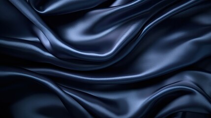 Poster - sheen navy blue background texture