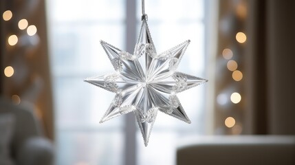 Sticker - snowflake christmas-tree star