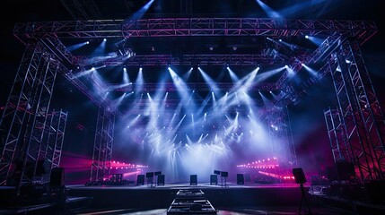 Poster - venue lighting truss