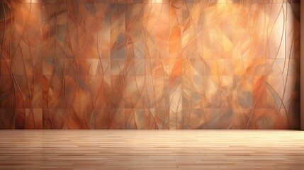 Wall Mural - unique blurred interior design tile